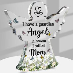 Red Cardinal Angel — Memorial Table Decor